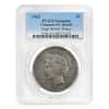 1921 Peace Silver Dollar $1 High Relief PCGS AU Detail