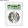 1921 Morgan Silver Dollar $1 ICG MS 64