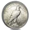 1921 Silver Peace Dollar High Relief (Cleaned)
