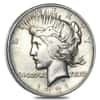 1921 Silver Peace Dollar High Relief (Cleaned)