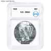 1922-1935 Peace Silver Dollar $1 ICG MS 63 (Random Year)