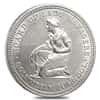 1893 Isabella Quarter Dollar 90% Silver Commem Unc Cleaned