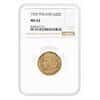 1925 Poland 20 Zlotych Boleslaw I Gold Coin NGC MS 62