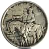 1925 Stone Mountain Silver Half Dollar 50C Commemorative Coin Cull