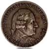 1927 Founder of Vermont Half Dollar 90% Silver Commem Avg Circ