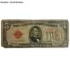 1928 $5 Bill Legal Tender Currency Note Red Seal Cull