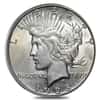 1928 S Silver Peace Dollar AU