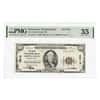 1929 $100 US National Currency Note Johnstown, Pennsylvania PMG VF 35 (Ink)