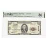 1929 $100 US National Currency Note Salisbury, Maryland PMG VF 30 (Stains, Pinholes)
