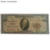 1929 $10 National Currency Note New York Cull