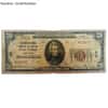 1929 $20 National Currency Note Cull