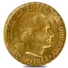 1930 Uruguay 5 Pesos Gold Coin Avg Circ AGW .2502 oz