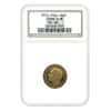1931 Yugoslavia 1 Dukat Alexander I Gold Coin NGC MS 64