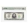 1934 $1000 Federal Reserve Currency Note Kansas City PMG AU 55 (Minor Erasure)