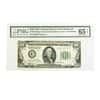 1934 $100 Federal Reserve Note Richmond Julian Morgenthau PMG Gem Unc 65 EPQ