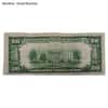1934 $20 Federal Reserve Note United States Avg Circ