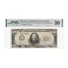 1934 $500 Federal Reserve Currency Note Atlanta PMG VF 30 (Ink & Stains Lightened)