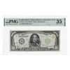 1934 A $1000 Federal Reserve Currency Note New York PMG VF 35 (Annotation)