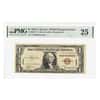 1935 A $1 Silver Certificate Currency Star Note Hawaii WWII Emergency Issue PMG VF 25