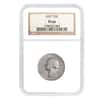 1937 Washington Silver Quarter 25C NGC PF 66