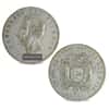 1943-1944 Ecuador 5 Sucres Struck in Mexico Silver Coin Avg Circ (Random Year)
