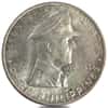 1947-S Philippines 1 Peso Douglas MacArthur Silver Coin BU