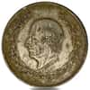 1951-1954 Mexico 5 Pesos Silver Coin Hidalgo Avg Circ ASW 0.643 oz