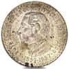 1957 Mexico 1 Peso Constitution 100th Ann Silver Coin Avg Circ ASW .0514 oz