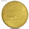 1957 Venezuela 20 Bolivares Indian Chiefs Gold Coin AGW .1736 oz AU/BU (Random Design)