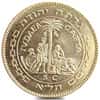 1958 0.434 oz Judaea Capta Israel Liberata Commemorative Restrike Gold Medal