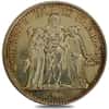 1965 - 1973 France 10 Francs Hercules Silver Coin Avg Circ ASW .7234 oz