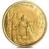1967 (SH 1347) 25.1 gram Mohammad Reza Pahlavi Coronation Proof Gold Medal