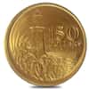1969 Gold Singapore 150th Anniv $150 Coin AGW .7328 oz BU