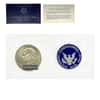 1971-1974 Eisenhower Dollar 40% Silver BU (Blue Mint Envelope, Soft Pack)