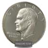 1971-1976 S Proof Eisenhower Dollar 40% Silver (Impaired Proof, Random Year)