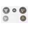 1975 Nicaragua Uncirculated/Proof Silver 5-Coin Set (w/Box & COA)
