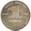 1975 3 oz Can-Am Vietnam War Memorial Johnson Matthey Rare Vintage Silver Round .999 Fine