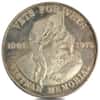 1975 3 oz Can-Am Vietnam War Memorial Johnson Matthey Rare Vintage Silver Round .999 Fine