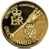 1975 Bermuda $100 Royal Visit Gold Coin BU/Proof