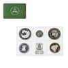 1975 Nicaragua Uncirculated/Proof Silver 5-Coin Set (w/Box & COA)