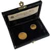 1975 San Marino Scudi Gold 2-Coin Set (w/Box & COA)