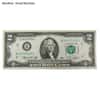 1976 $2 Federal Reserve Note Currency Star Note Avg Circ