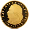 1976 Poland 500 Zlotych Kazimierz Pulaski Proof Gold Coin
