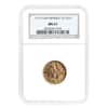 1977 San Marino 1 Scudo Democracy Gold Coin NGC MS 67