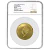 1977 Spink & Son 117.18 g Queen Elizabeth II Silver Jubilee Gold Medallion NGC MS 63