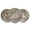 1980 40 gram Chinese Summer Moscow Olympics Proof Silver 3-Coin Set