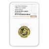 1980 Chinese Lake Placid Olympics Skiing Gold Coin NGC PF 69 UCAM