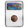 1980 P Jefferson Nickel NGC MS 64 RB Mint Error (Struck on 1 Cent Planchet)