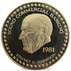 1981 1 oz Gold Standard Corp Edward C. Harwood Vintage Gold Round