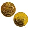 1984 1 oz Singapore Gold Dragon Coin